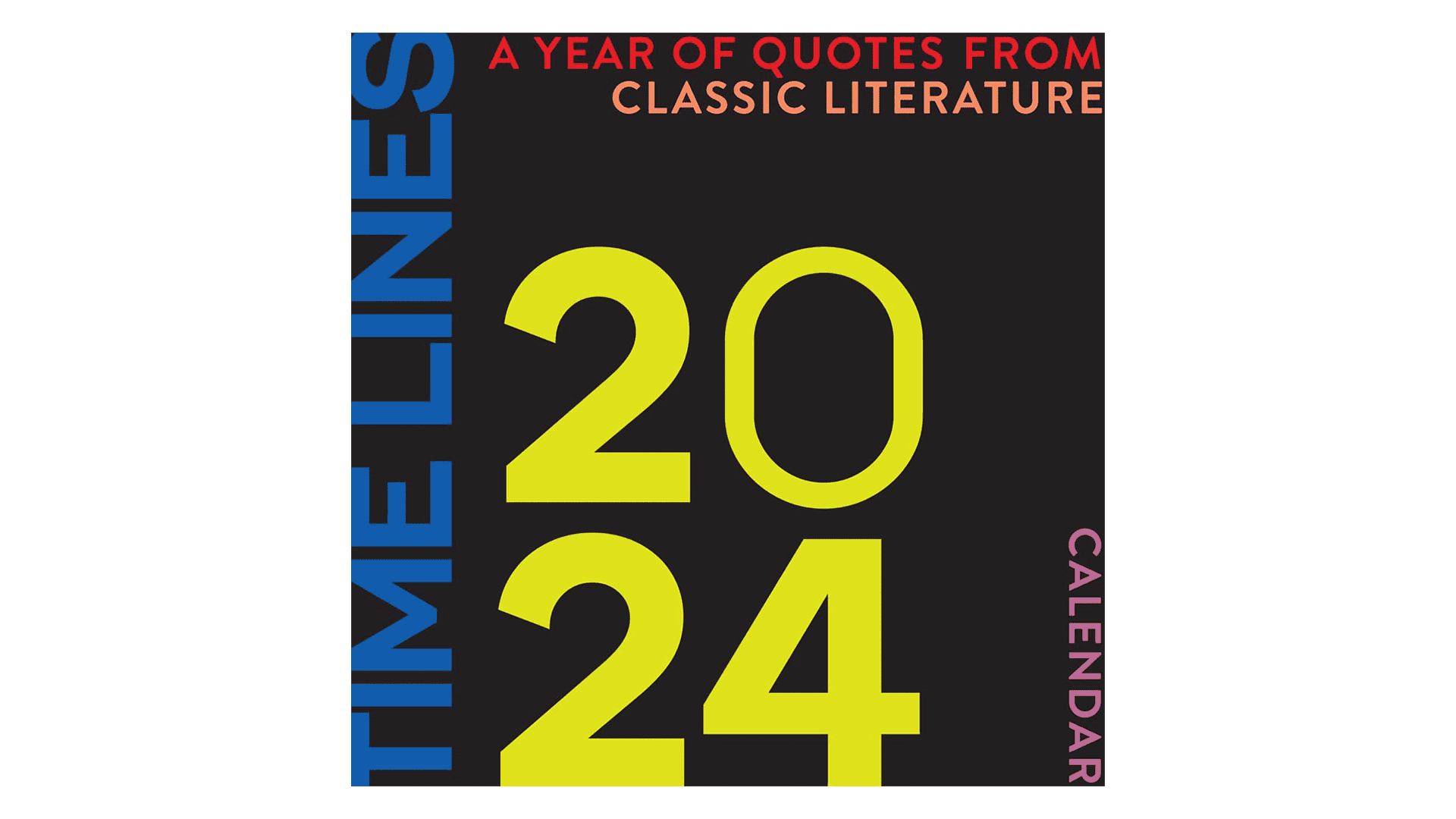 A literary calendar gift