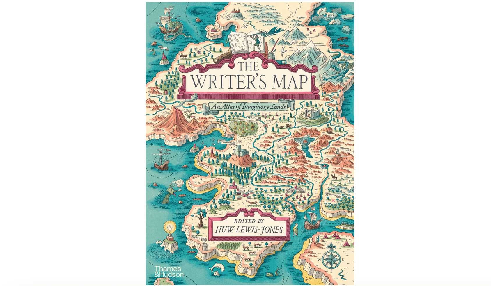 The Writer's Map: An Atlas of Imaginary Lands book gift for writers