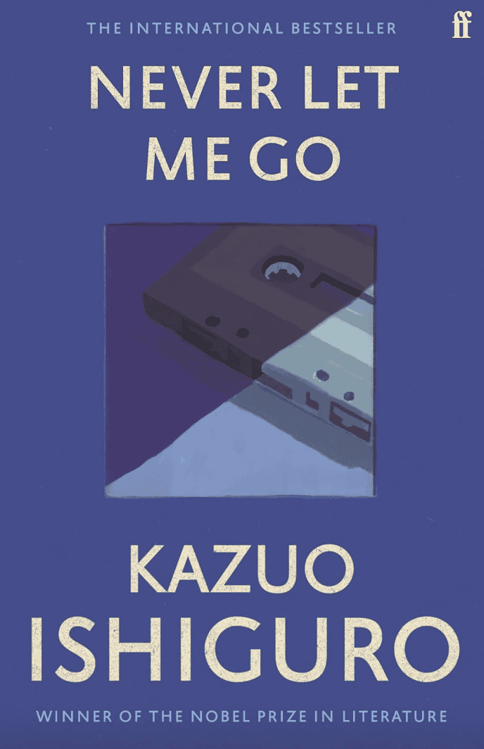 Never Let Me Go by Kazuo Ishiguro, book cover