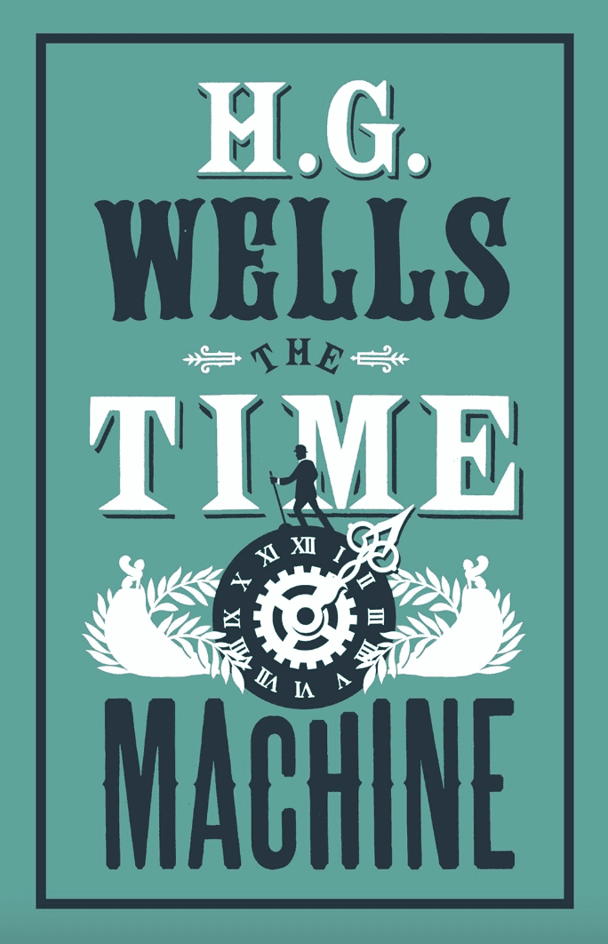 The Time Machine by H.G. Wells, book cover